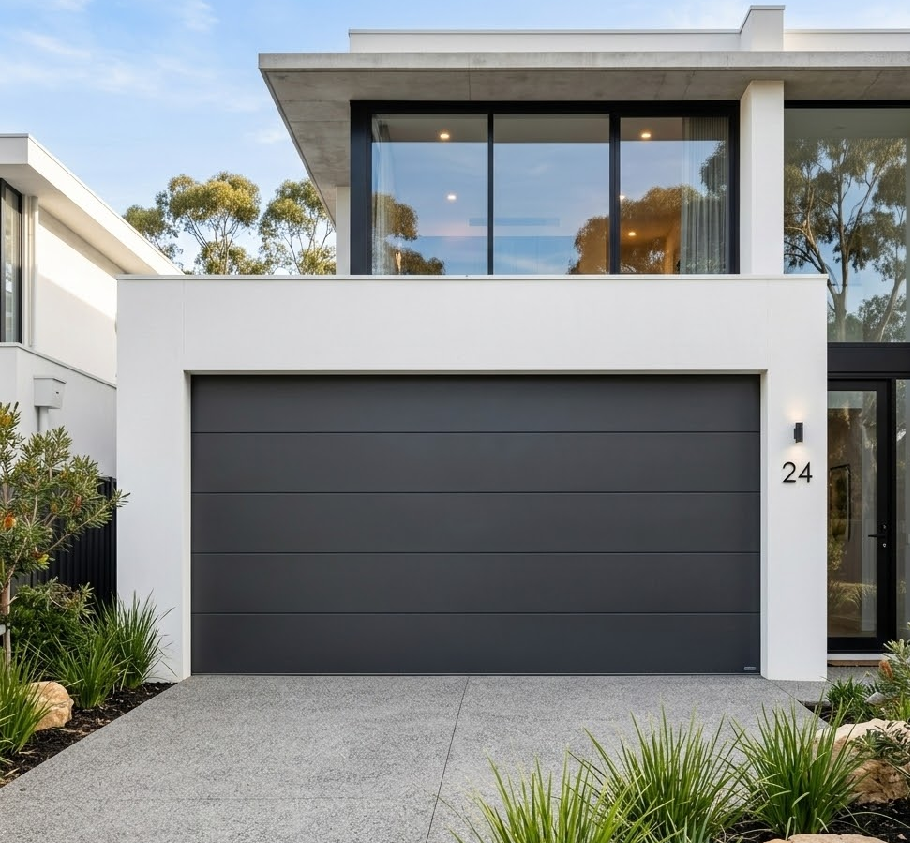 Premium sectional garage door